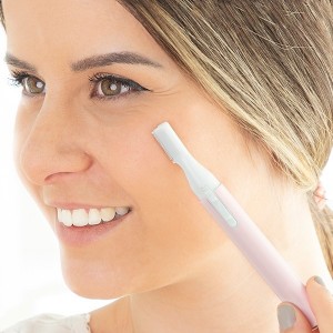 DEPILADORA FACIAL ESFOLIANTE 2 EM 1