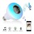 LAMPADA LED MUSICA, BLUETOOTH E COMANDO