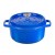 TACHO COCOTTE DE FERRO FUNDIDO AZUL - 24 CM