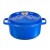 TACHO COCOTTE DE FERRO FUNDIDO AZUL - 22 CM