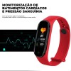BRACELETE RELÓGIO M5 - MEDIÇÃO DE PULSAÇÃO, PRECISÃO ARTERIAL E OXIGÉNIO