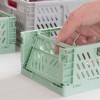 CAIXAS ORGANIZADORAS DOBRÁVEIS E EMPILHÁVEIS - PACK DE 3