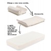 COLCHÃO VISCOELÁSTICO DELUX - COM CAPA AMOVÍVEL