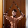 ELÁSTICOS RESISTENTES COM ACESSÓRIOS E GUIA DE EXERCÍCIOS