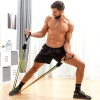 ELÁSTICOS RESISTENTES COM ACESSÓRIOS E GUIA DE EXERCÍCIOS