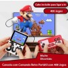 CONSOLA COM COMANDO RETRO PORTÁTIL COM 400 JOGOS