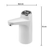 DISPENSADOR DE ÁGUA ELÉTRICO INTELIGENTE - CARREGAMENTO USB