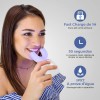 ESCOVA DE BRANQUEAR E LAVAR OS DENTES ELÉTRICA 360º - 3 EM 1