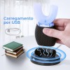ESCOVA DE BRANQUEAR E LAVAR OS DENTES ELÉTRICA 360º - 3 EM 1