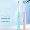 ESCOVA DE DENTES RECARREGÁVEL - ELÉTRICA COM 16500 RPM