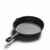 FRIGIDEIRA GOURMET DE FERRO FUNDIDO PRETO - 16 CM