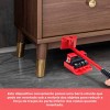 KIT DE ELEVAÇÃO E MOVIMENTAÇÃO DE MOBILIARIO - 5 PEÇAS