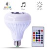 LAMPADA LED MUSICA, BLUETOOTH E COMANDO