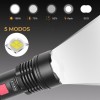 LANTERNA LED PREMIUM RECARREGÁVEL COM ZOOM