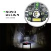 LANTERNA LED RECARREGÁVEL DE CABEÇA 6000 LUMENS COM 6 MODOS