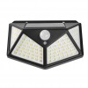 LUZ LED SOLAR DE PAREDE COM SENSOR DE MOVIMENTO - 100 LEDS