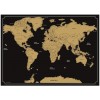 MAPA MUNDO RASPADINHA XL - 2 CORES