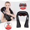 MASSAJADOR SHIATSU 4D COM INFRAVERMELHOS TERMOTERAPIA