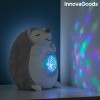 PELUCHE PORCO-ESPINHO COM MELODIAS E LUZ LED RGB