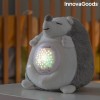PELUCHE PORCO-ESPINHO COM MELODIAS E LUZ LED RGB