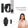 RELÓGIO SMARTWATCH HW12 PRO MEDIÇÃO DE PULSAÇÃO - PRESSÃO ARTERIAL - IP67 À PROVA D’ÁGUA