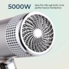 SECADOR DE CABELO PROFISSIONAL IÓNICO COM ACESSÓRIOS - 5000W