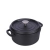 TACHO GOURMET DE FERRO FUNDIDO PRETO - 10 CM