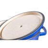 TACHO COCOTTE DE FERRO FUNDIDO AZUL - 24 CM