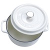 TACHO COCOTTE DE FERRO FUNDIDO BRANCO - 24 CM