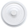 TACHO COCOTTE DE FERRO FUNDIDO BRANCO - 24 CM