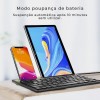 TECLADO BLUETOOTH COM SUPORTE IOS - ANDROID E WINDOWS