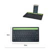 TECLADO BLUETOOTH COM SUPORTE IOS - ANDROID E WINDOWS