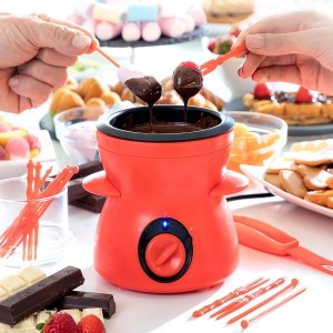 FONDUE DE CHOCOLATE COM ACESSÓRIOS