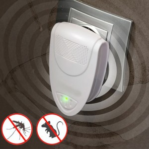 MINI REPELENTE ULTRASSÓNICO DE INSETOS E ROEDORES
