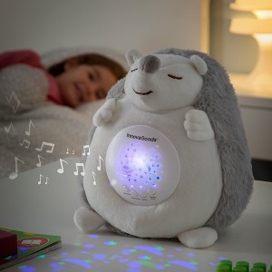PELUCHE PORCO-ESPINHO COM MELODIAS E LUZ LED RGB
