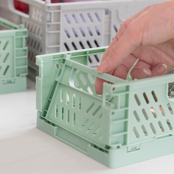 CAIXAS ORGANIZADORAS DOBRÁVEIS E EMPILHÁVEIS - PACK DE 3