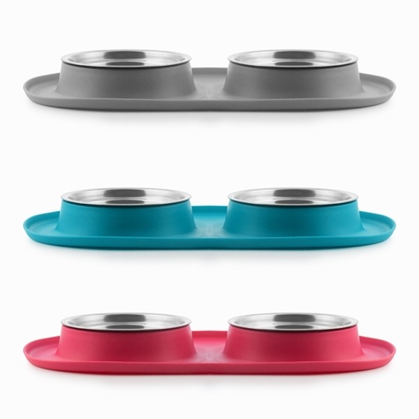 Comedouro - Bebedouro para animais Antiderrapante - 3 Cores