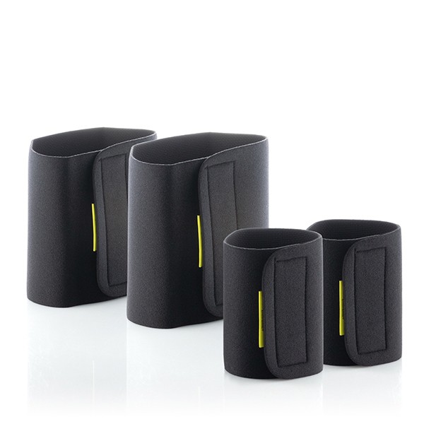 FAIXAS DESPORTIVAS COM EFEITO SAUNA PARA BRAÇOS E PERNAS - PACK DE 4