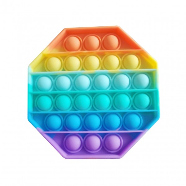 Fidget Bolhas sensorial anti-stress pop pop em silicone