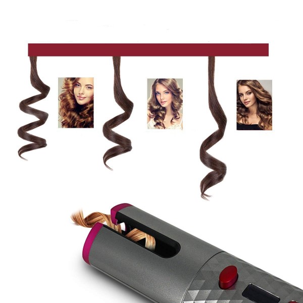 MODELADOR DE CABELO AUTOMÁTICO SEM FIOS