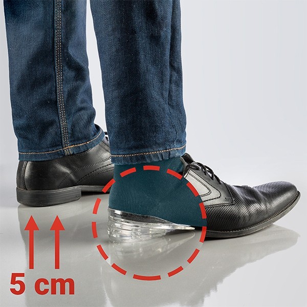 PALMILHAS ELEVATÓRIAS EM SILICONE - 1 A 5 CM DE ALTURA