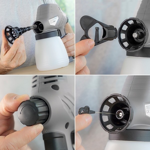 PISTOLA DE PULVERIZAÇÃO ELÉTRICA PARA PINTAR