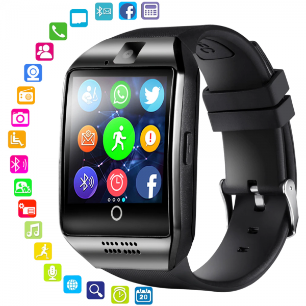 RELÓGIO TELEFONE SMARTWATCH COM CÂMARA - Q18