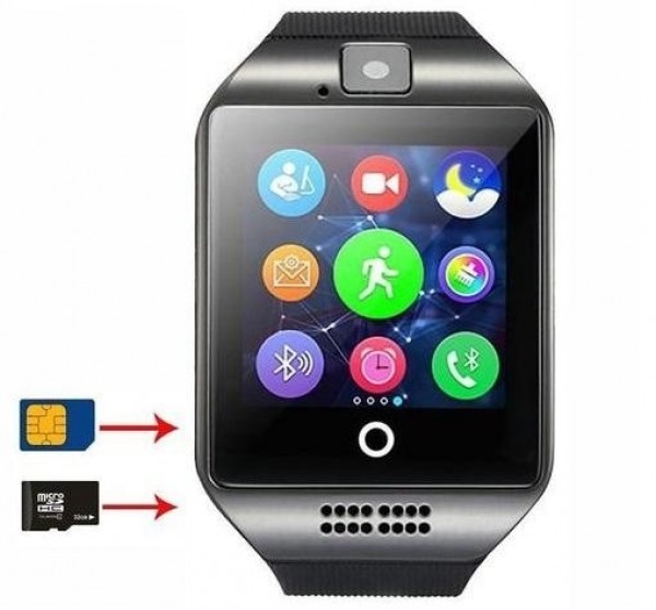 RELÓGIO TELEFONE SMARTWATCH COM CÂMARA - Q18