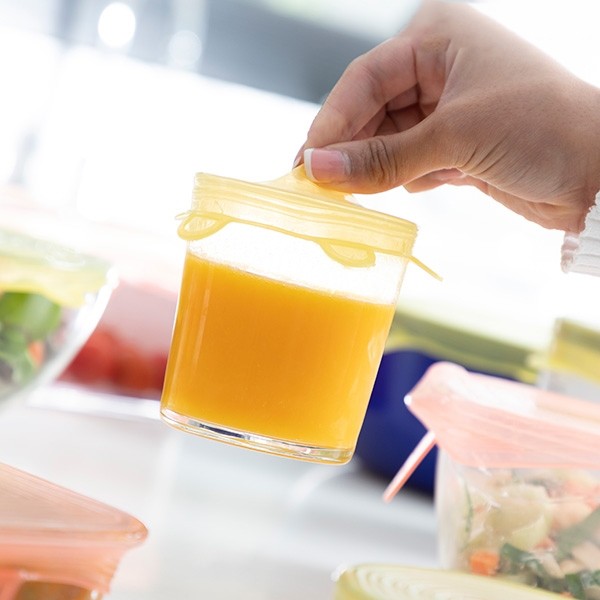 TAMPAS DE COZINHA REUTILIZÁVEIS E AJUSTÁVEIS - PACK DE 10
